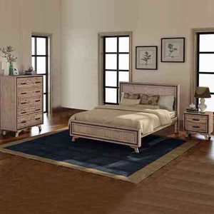4 Piece Airlie King Bedroom Set with Tallboy 2