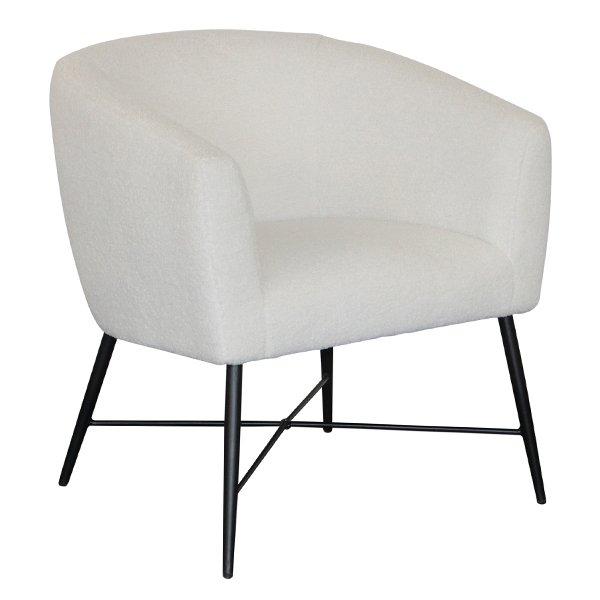 Ashera Accent Chair - White 1
