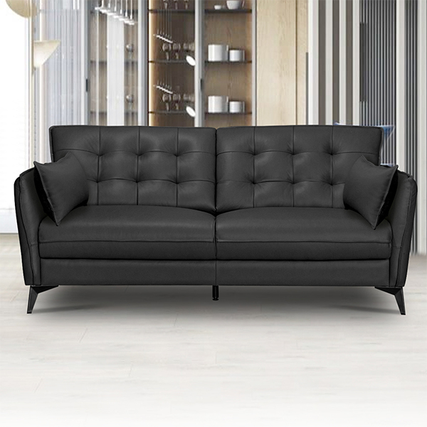 Brice 3 Seater Leather Sofa (1)