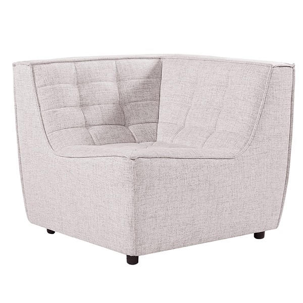 Miles Corner Lounge Chair - Linen 1