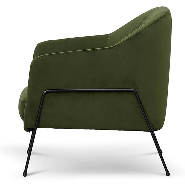 Wiley Fabric Armchair - Juniper Green (6)