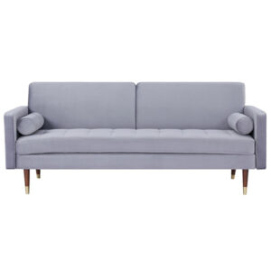 Amelia 3 Seater Fabric Sofa Bed - Grey 1